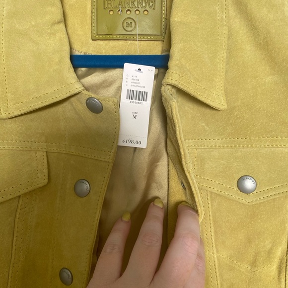 NWT BLANKNYC Suede Cropped Jacket - Picture 4 of 6